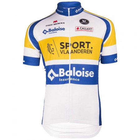 Maillot vélo 2018 Sport Vlaanderen-Baloise N001